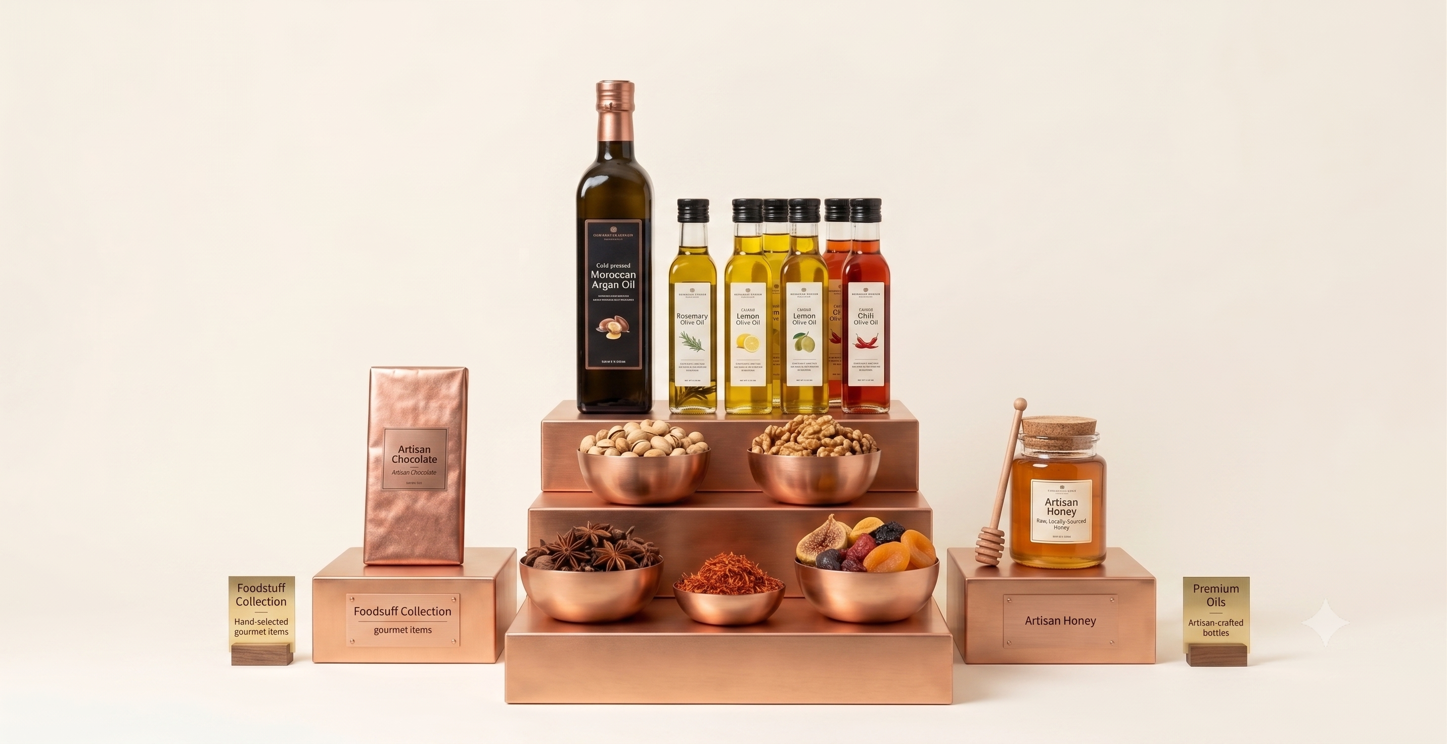 Foodstuff and oils